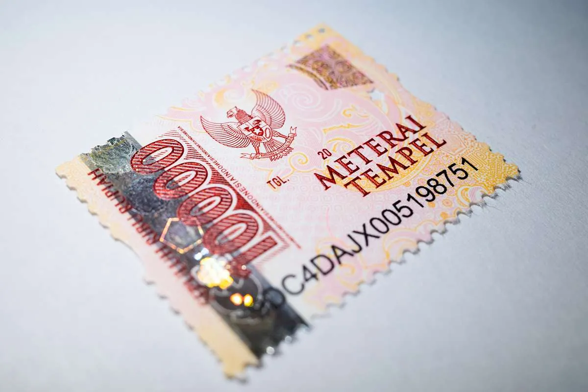 ​Ada meterai Rp 10.000, ini 3 cara menggunakan meterai Rp 6.000 dan Rp 3.000