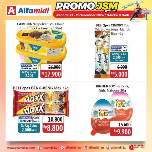 Promo JSM Alfamidi Periode 13-15 Desember 2024