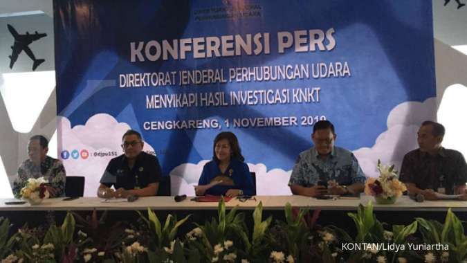 Ini tindaklanjut Kemenhub atas hasil investigasi kecelakaan Lion Air oleh KNKT