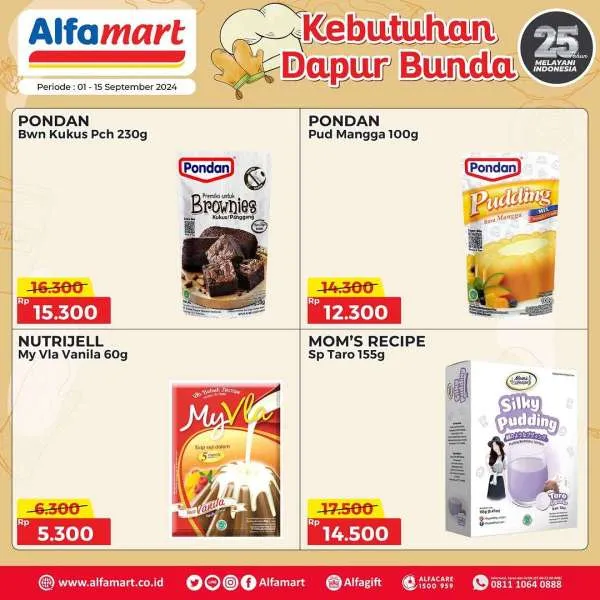 Promo Alfamart Kebutuhan Dapur Periode 1-15 September 2024