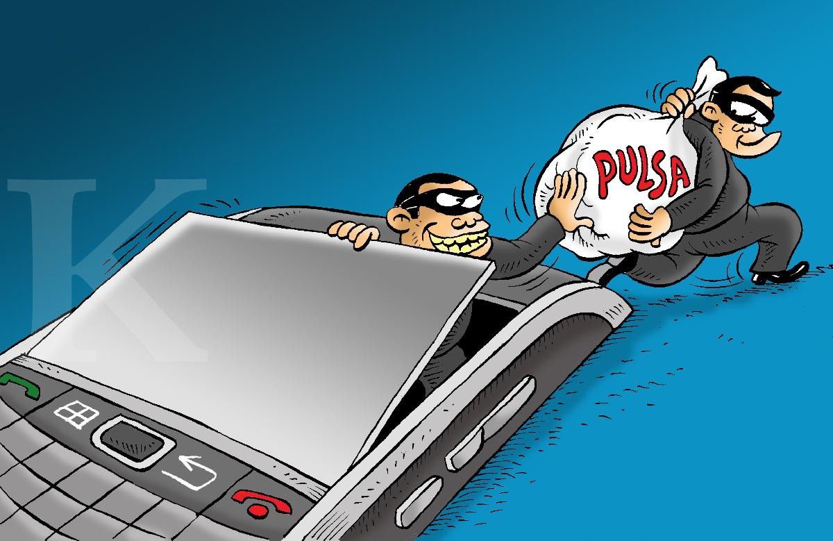 Pulsa Telepon Selular Rawan Pencurian