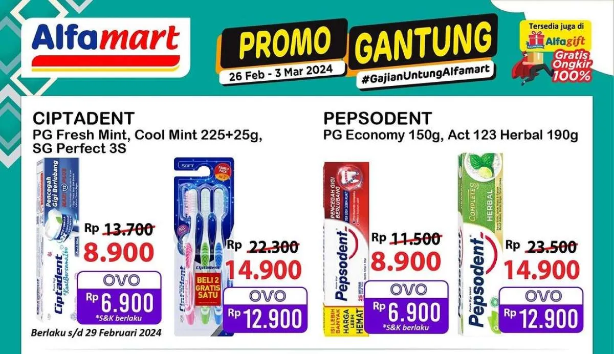 Promo JSM Alfamart Terbaru s/d 3 Maret 2024, Beragam Produk Harga Spesial Gajian