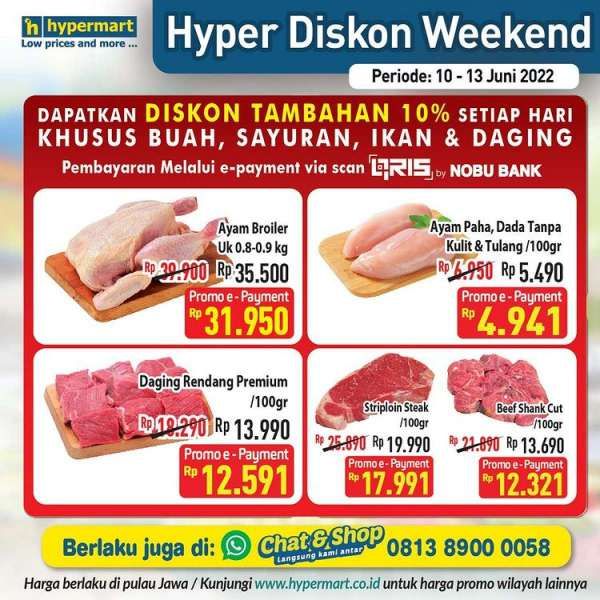 Promo JSM Hypermart Berlaku 10-13 Juni 2022