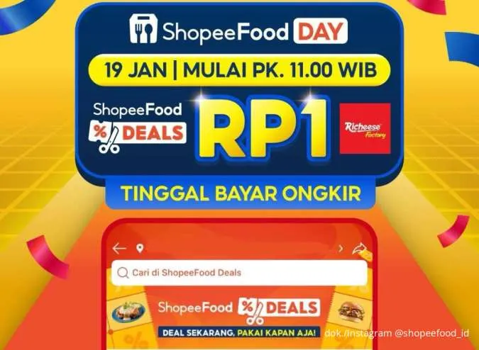 Fire Diavola Rp 1 di Promo ShopeeFood Hari Ini, Catat Jamnya agar Tak Kehabisan