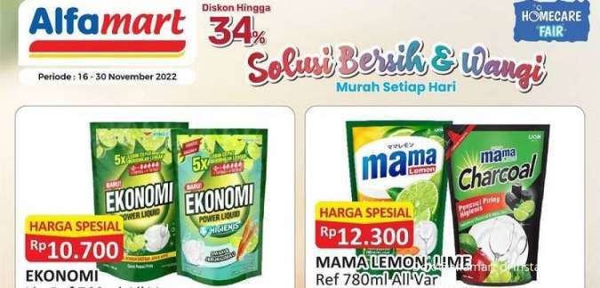 Harga Promo Alfamart Hari Ini 22 November 2022, Promo Murah Setiap Hari!