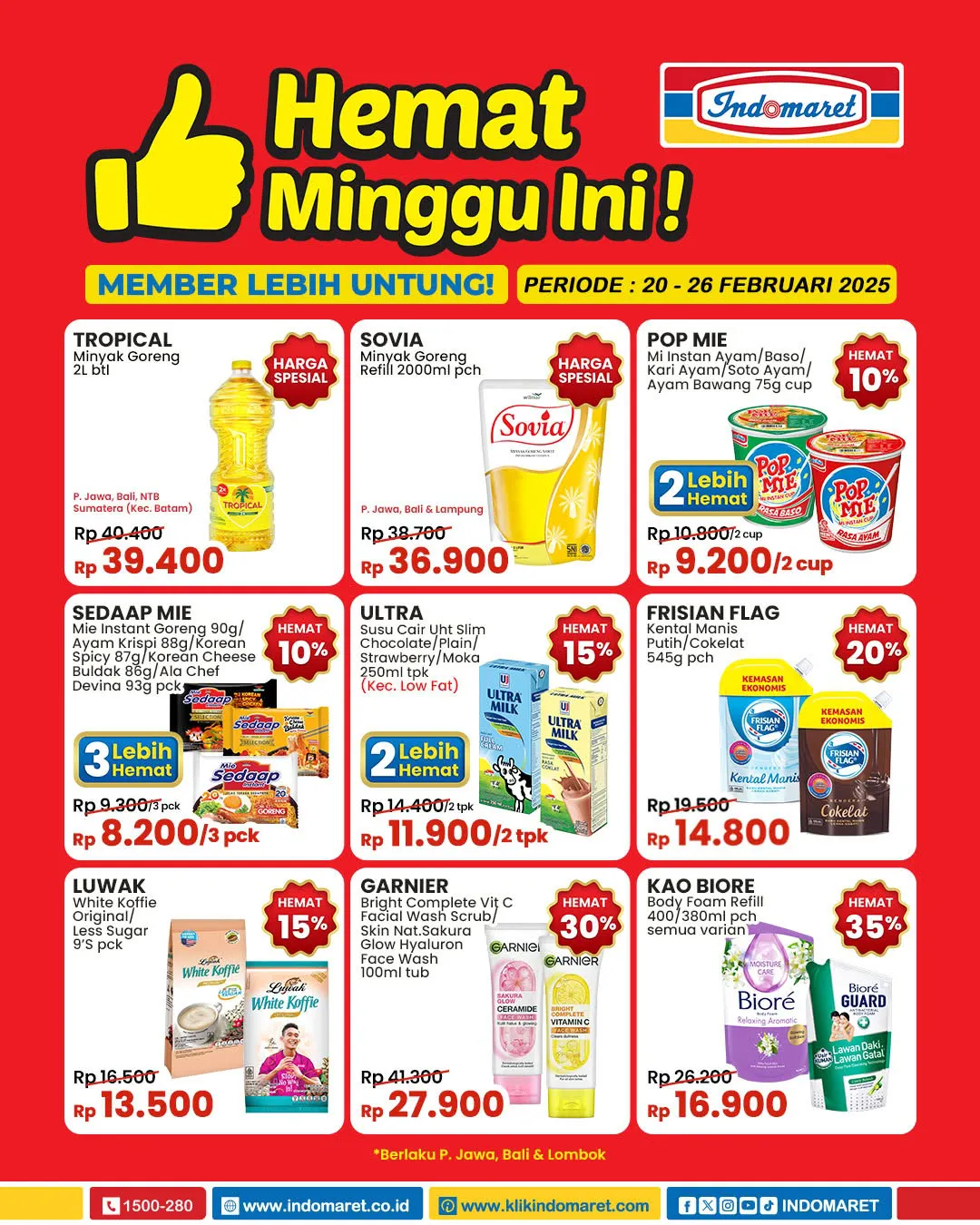 Promo Indomaret 20-26 Februari 2025 Hemat Minggu Ini