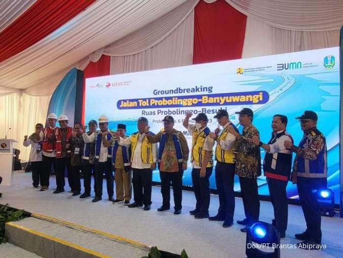 Groundbreaking Tol Probolinggo, Brantas Abipraya Targetkan Selesai 2024