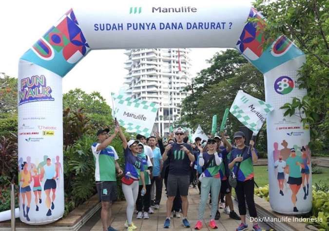 Manulife Gelar Acara Fun Walk Semakin Hari Semakin Baik