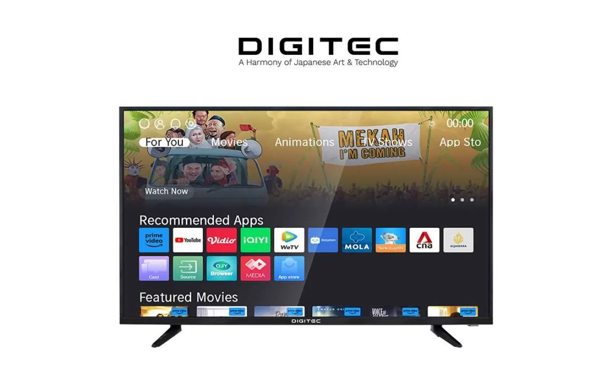 Hiburan Tanpa Batas Gak Pake Mahal, Harga Smart TV DIGITEC Mulai Rp1 Jutaan