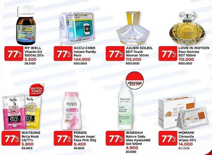Promo Watsons Weekend Special Periode 17-21 Agustus 2022