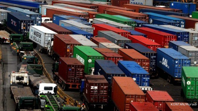 4.000 kontainer dipindahkan dari Tanjung Priok