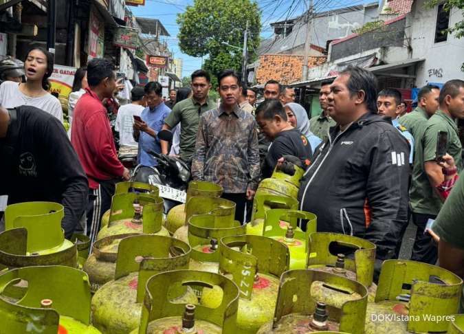 Gibran Tinjau Pangkalan LPG 3 Kg, Pastikan Distribusi Berjalan Tertib