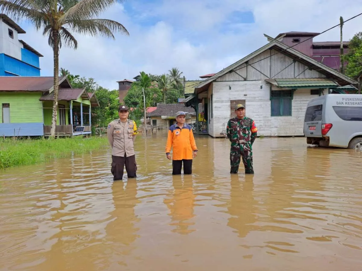 Lebih dari 5.700 Rumah Warga Terdampak Banjir di Kalteng