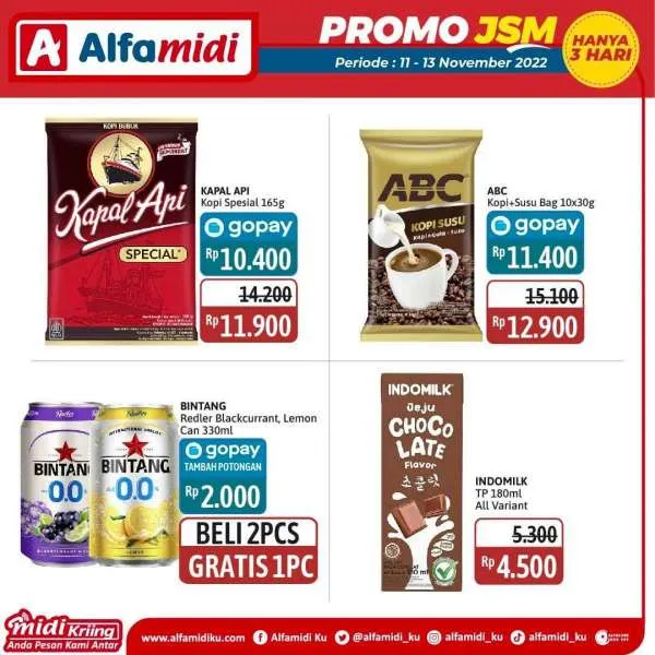 Promo JSM Alfamidi Periode 11-13 November 2022