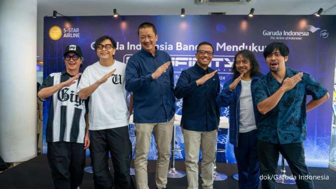 Dukung Industri Kreatif, Garuda Indonesia Jadi Official Airline Konser GIGI