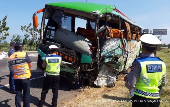 Terungkap, ini penyebab penumpang serang sopir bus di Tol Cipali 