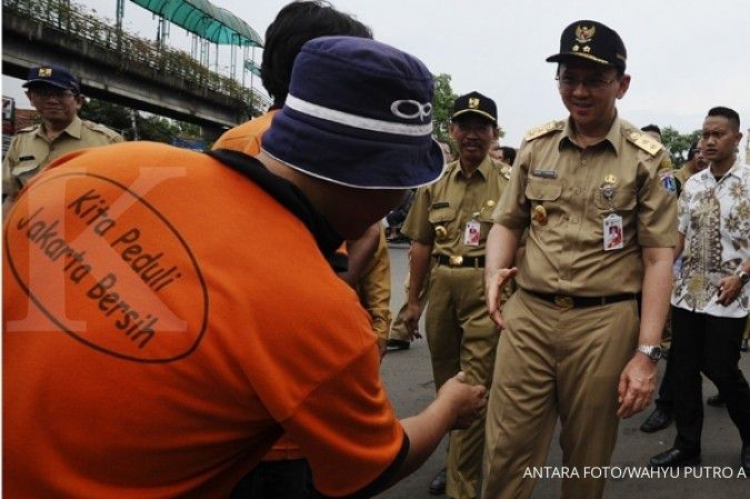Ahok blames ministry project for Friday flood   