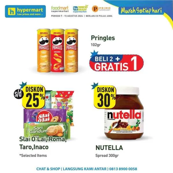 Promo JSM Hypermart Hyper Diskon Weekend Periode 9-12 Agustus 2024