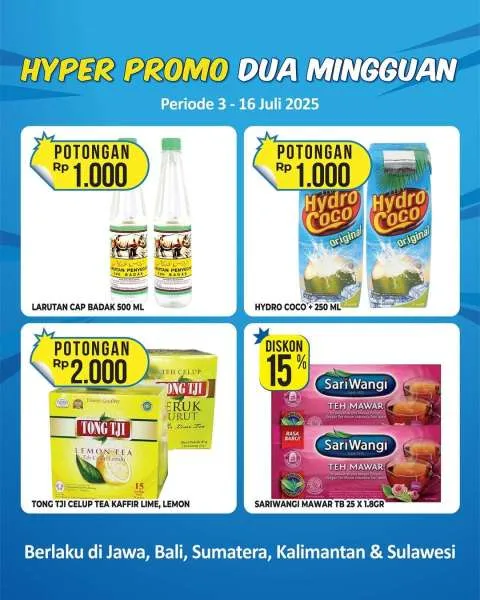 Promo Hypermart Dua Mingguan Periode 3-16 Juli 2025