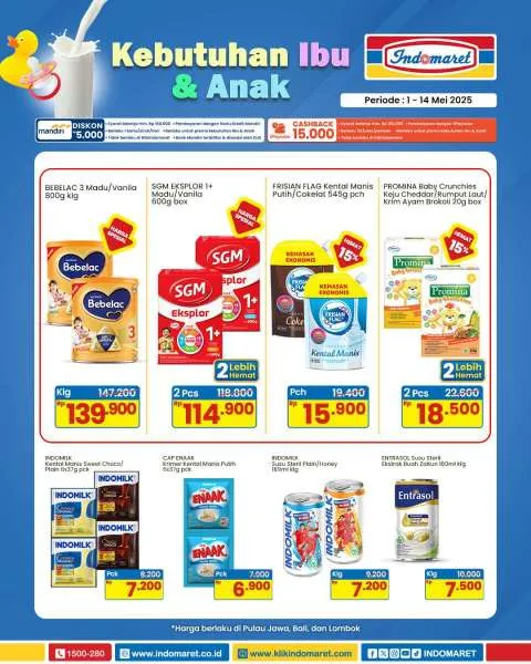 Promo Indomaret Super Hemat Periode 1-14 Mei 2025