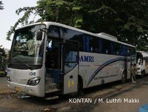 Pemerintah tender 3 trayek bus Bandara Soekarno-Hatta