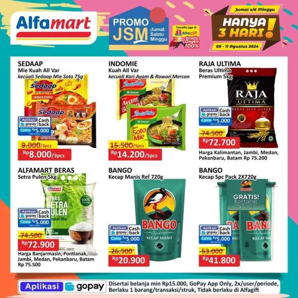 Promo JSM Alfamart 9-11 Agustus 2024