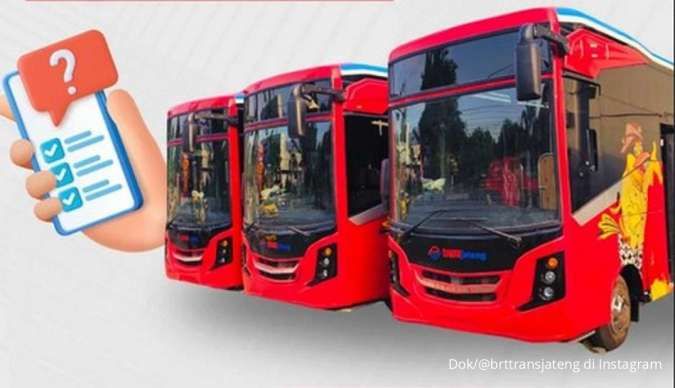 JadwaL BRT Trans Jateng Hari Ini 22 Juli 2025, Cek Jadwal Setiap Koridor