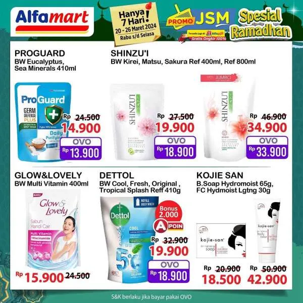 Promo JSM Alfamart Hanya 7 Hari Periode 20-26 Maret 2024