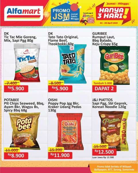 Promo JSM Alfamart 4-6 April 2025