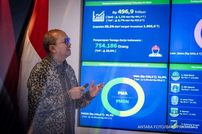 Realisasi Investasi Baru di Sektor Hilirisasi Tembus Rp 584,1 Triliun Sepanjang 2025