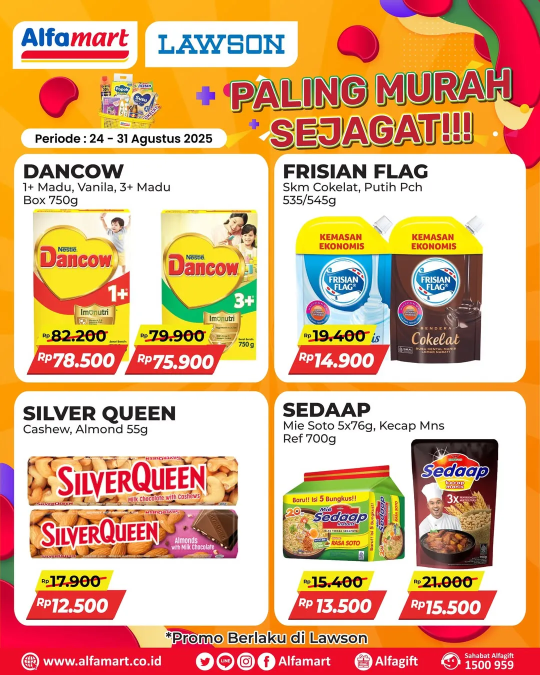 Promo Alfamart Paling Murah Sejagat Periode 24-31 Agustus 2025