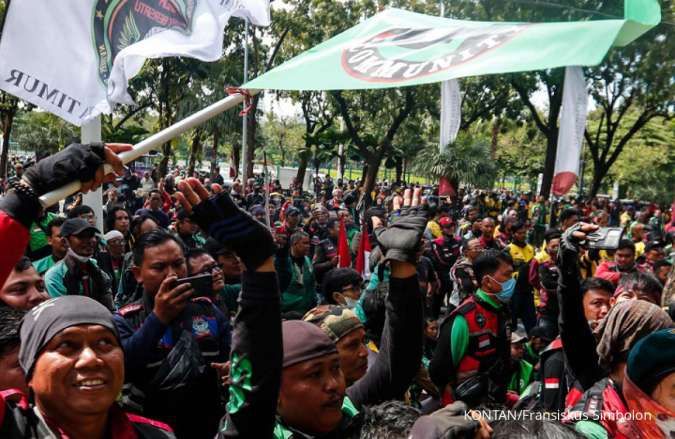 6 Tuntutan Demo Ojek Online di Jakarta Hari Ini