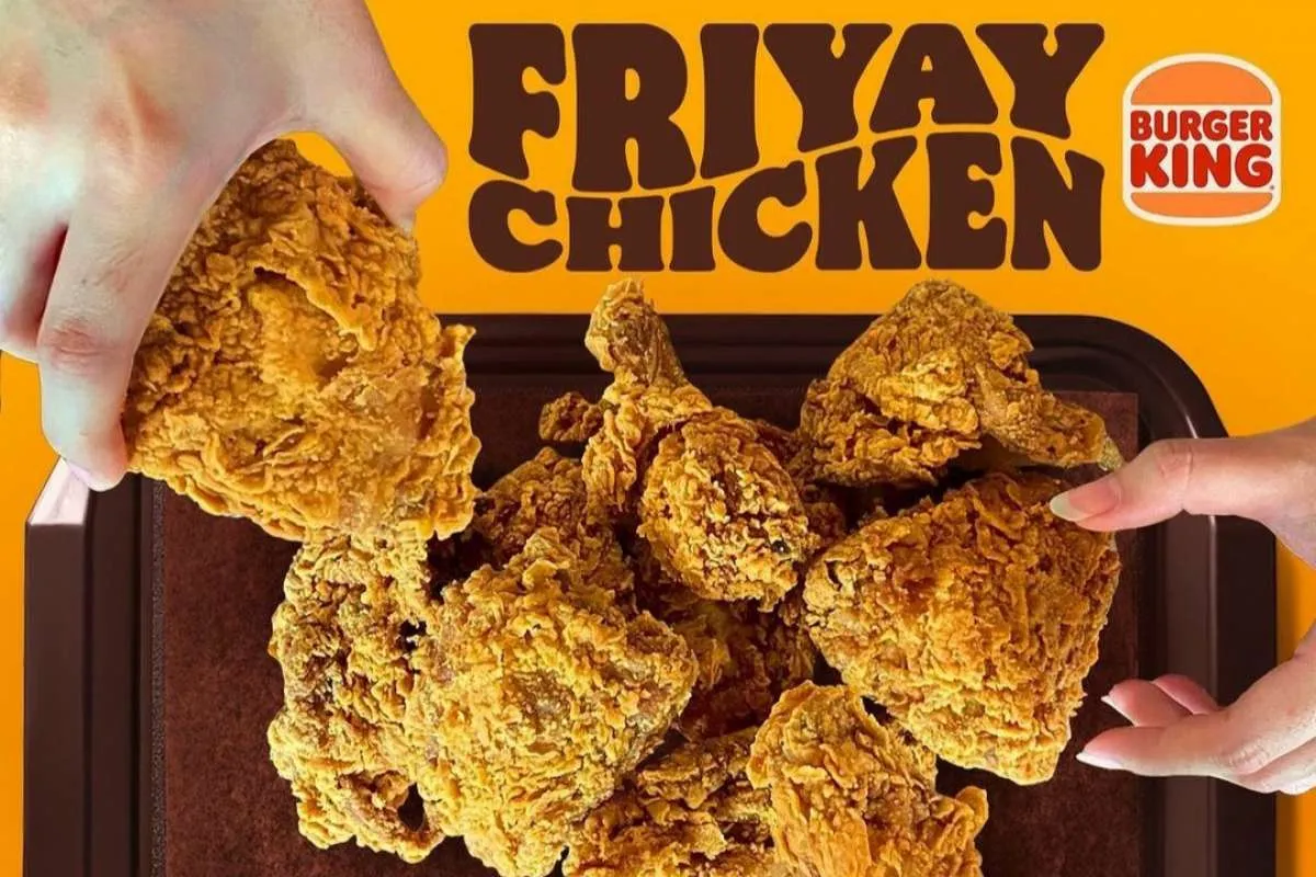 Promo 11.11 Burger King Hari Ini 11 November 2022, Friyay Chicken 10 Ayam Rp 110.000