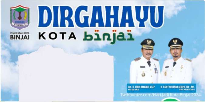 HUT ke-152 Kota Binjai 2024: Tema, Rangkaian Acara, dan Twibbon