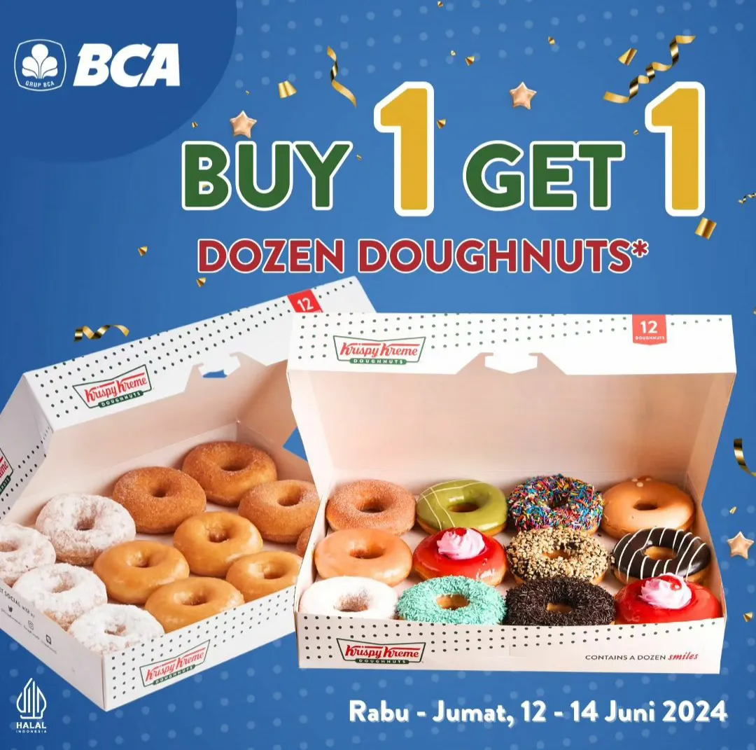Promo Krispy Kreme x BCA