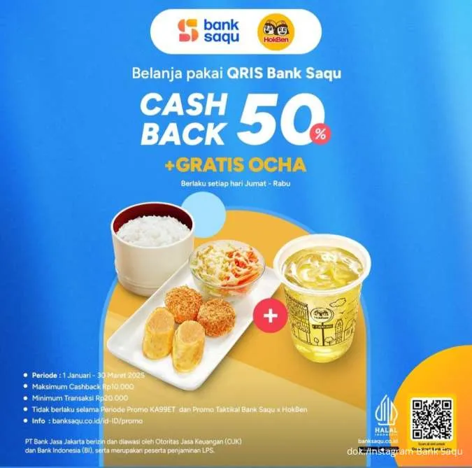Promo Bank Saqu Hokben