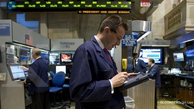 Wall Street kompak menguat