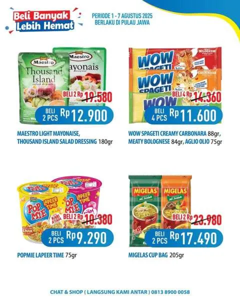 Promo Hypermart Beli Banyak Lebih Hemat Periode 1-7 Agustus 2025