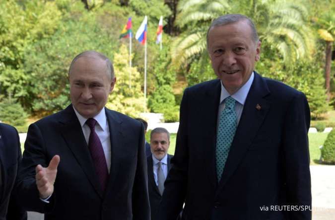 Telepon Putin, Erdogan Sampaikan Kritik Pedas untuk Negara-Negara Barat Soal Gaza 