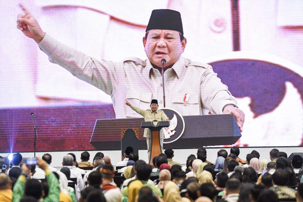 Prabowo Malu Anggota Gerindra Terlibat Korupsi