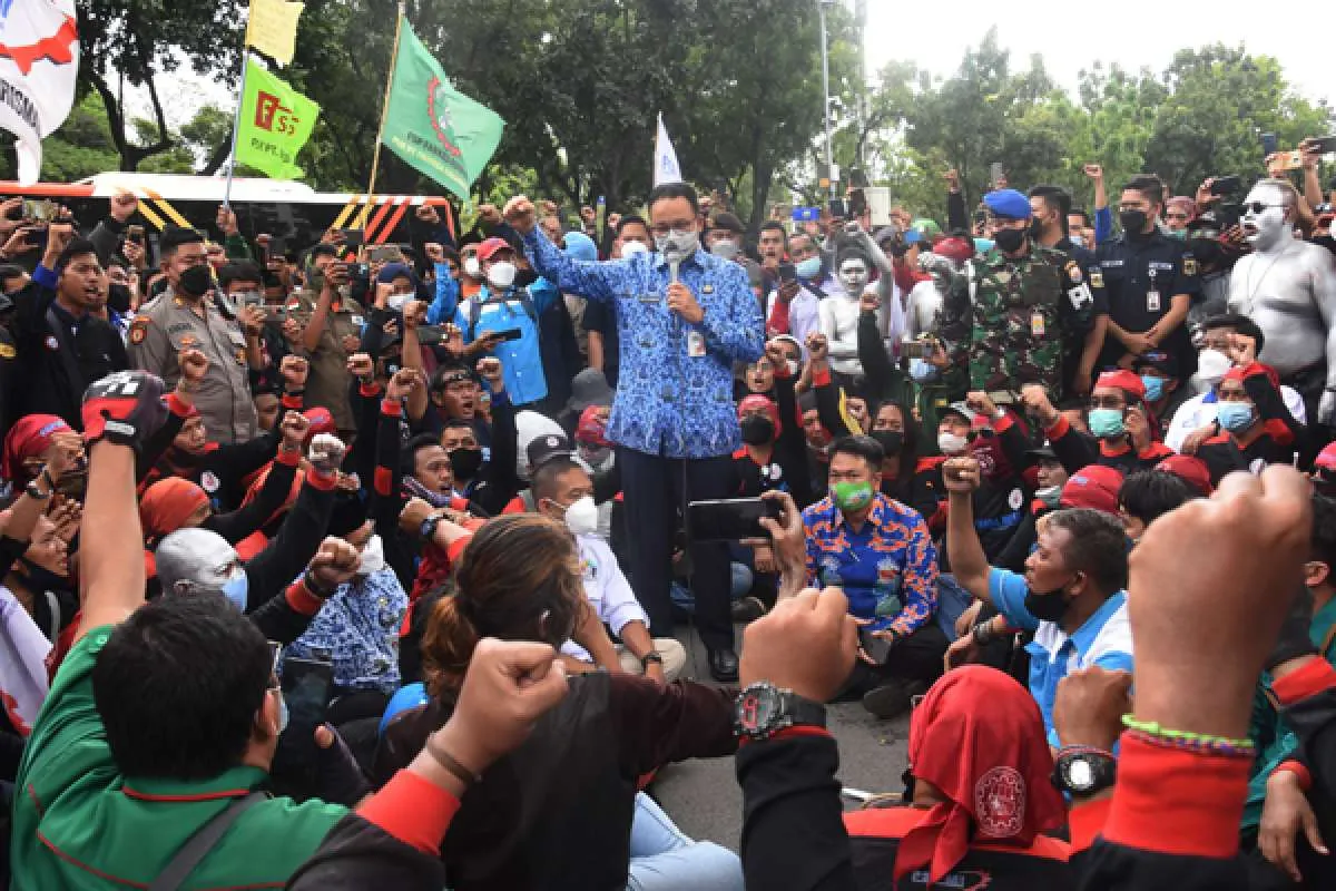 Buruh Desak Pengusaha Jalankan Revisi Penetapan UMP 2022 DKI, Ini Respons Hippi