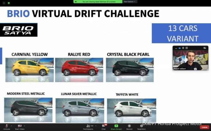 Gandeng Gameloft, Honda Luncurkan Mobile Game Brio Virtual Drift Challenge di Indonesia