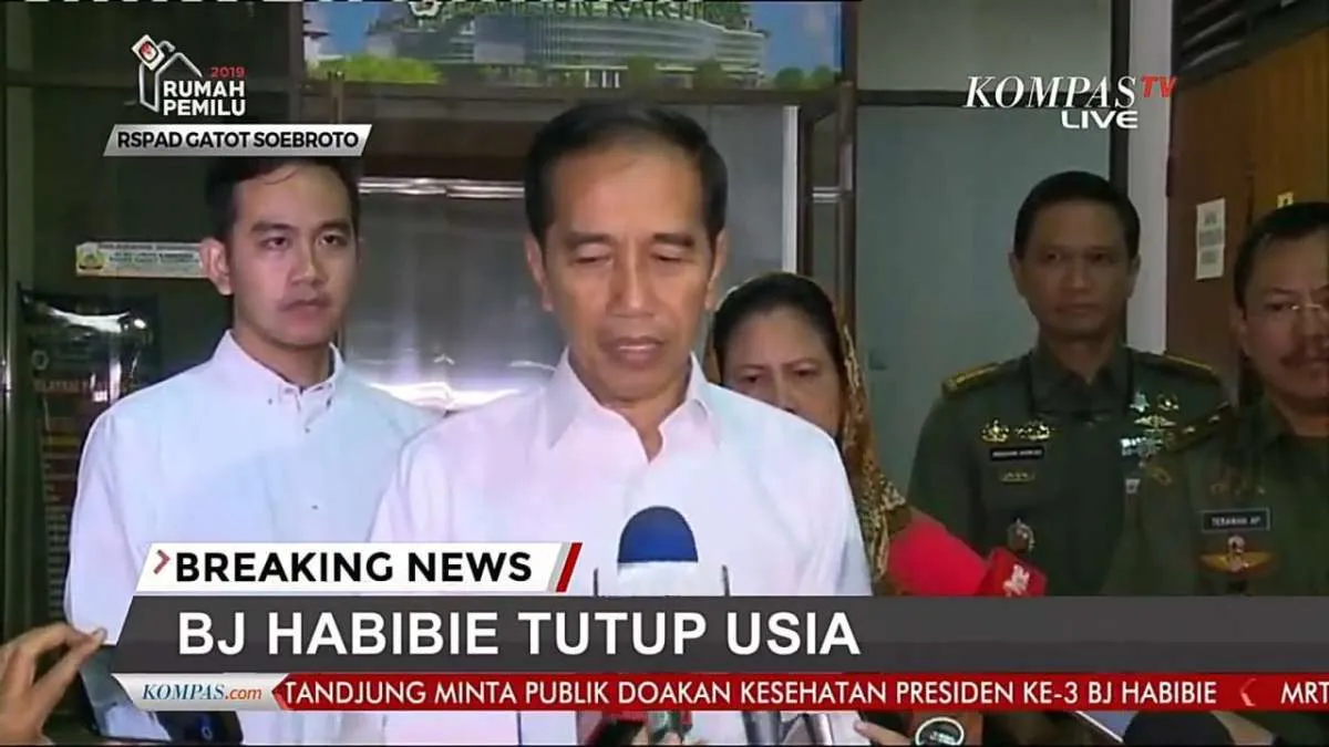 Jokowi kenang BJ Habibie yang kerap memberikan solusi masalah bangsa