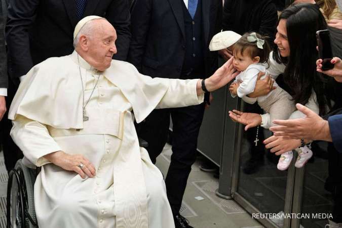 Paus Fransiskus Sebut Kesetaran Bagi Perempuan Kunci Dunia yang Lebih Baik