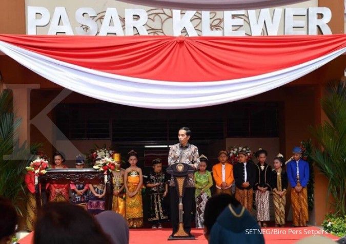 Buka pasar Klewer, Jokowi minta hilangkan copet