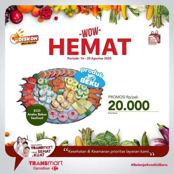 Promo Transmart Carrefour 14 – 20 Agustus 2020