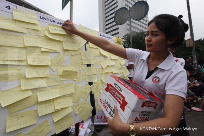 Ahok beri tugas berat kepada 'Teman Ahok'