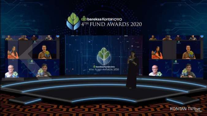 Penghargaan reksadana terbaik Bareksa-Kontan-OVO 4th Fund Awards kembali digelar