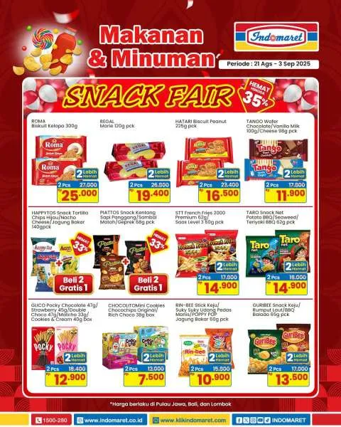 Promo Indomaret Super Hemat Periode 21 Agustus-3 September 2025
