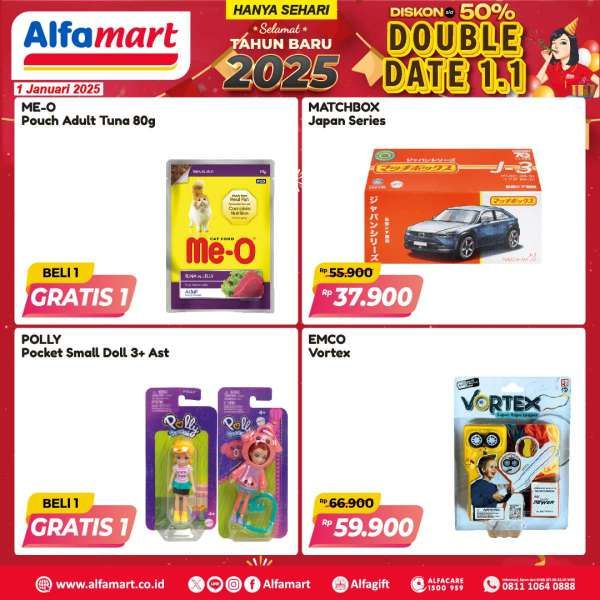 Promo Alfamart 1.1 Tahun Baru 1 Januari 2025